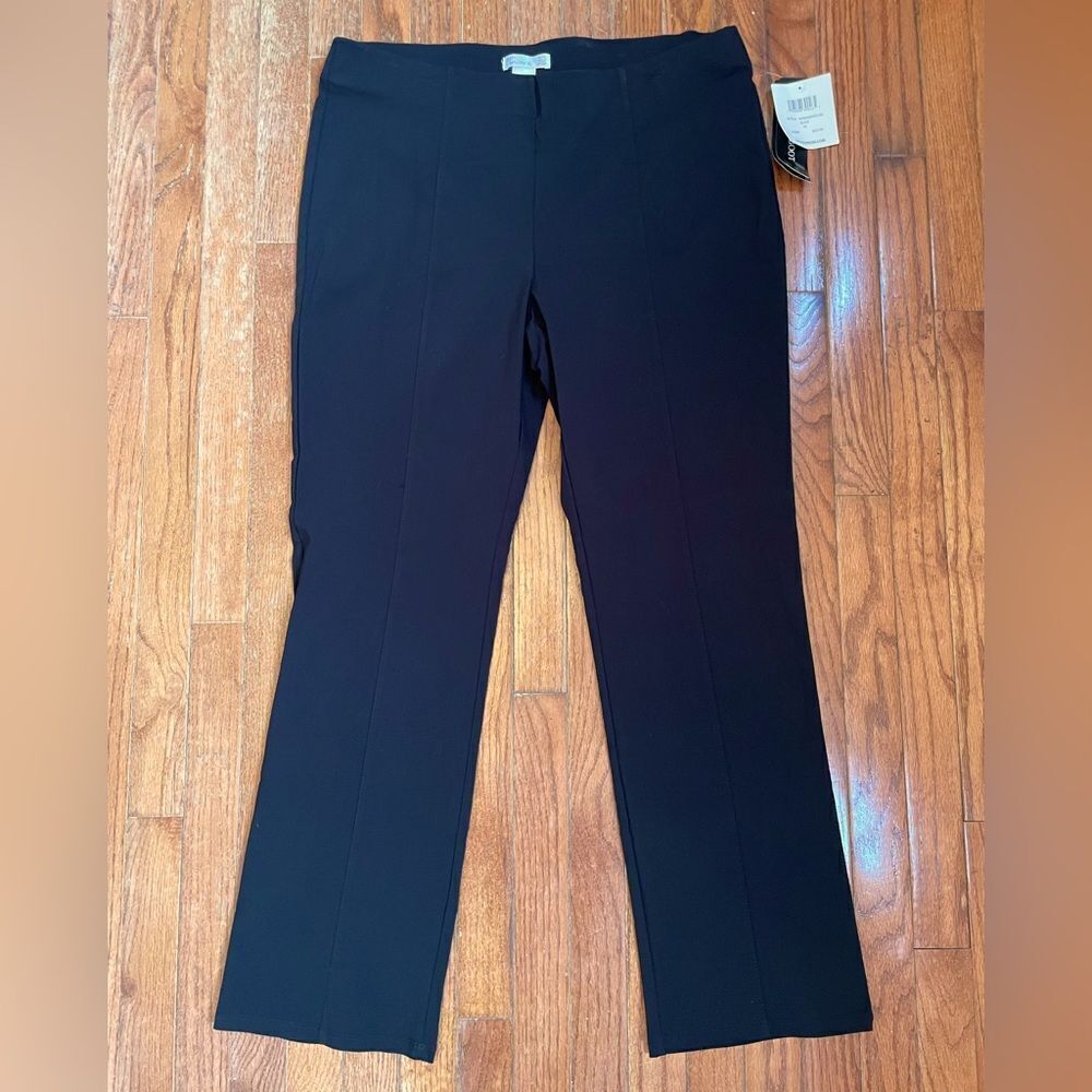 Black 89th + Madison Comfort Waist Barely Boot Pant